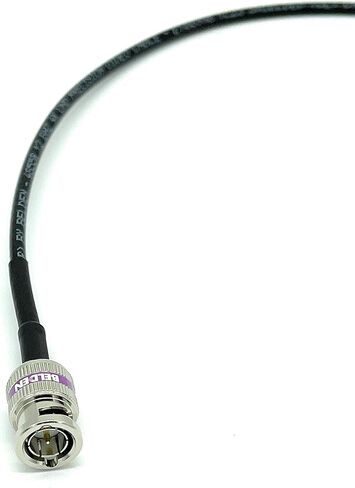 AV-Cables 12G 4K HD SDI BNC - BNC Cable 4855R Mini RG59 (1.5ft, Black) in Kuwait