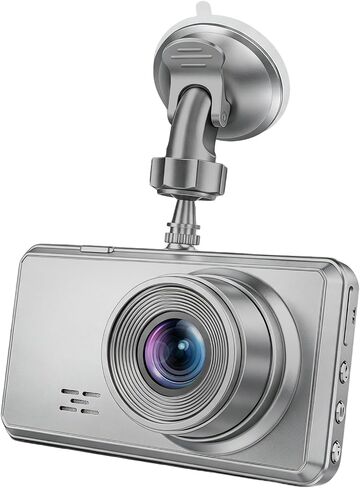 Miden 4K+2.5K Dash Cam Front and Rear,Free 64G SD Card,2160P+1600P UHD Dual Dash Camera for Cars,176°+160°Wide Angle,3.5 ''IPS Screen Dashcam,Loop Recording,G-Sensor,Night Vision,24H Parking Monitor in Kuwait