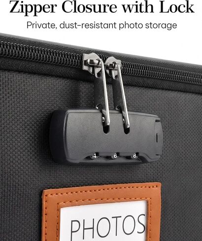 Fireproof Photo Storage Box, 2000+ 4x6 Photo Organizer with Lock in Kuwait