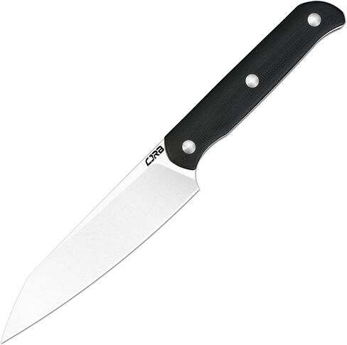 CJRB CUTLERY Tactical Knife Silax (J1921) AR-RPM9 Powder Steel Blade Black G10 Handle Pocket Knife Fixed Blade Knife EDC Knife in Kuwait
