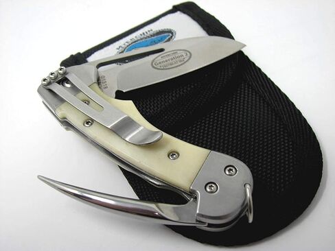 Myerchin AF377 Crew Gen 2 Bone Rigging Knife, Marlin Spike & Sheath in Saudi Arabia