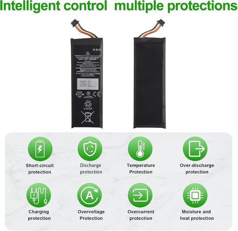 G823-00179-01 3.65V 6000mAh Battery, Compatible with Nest GQ Style AC Doorbell，Comes with a Battery Installation Tool in Kuwait