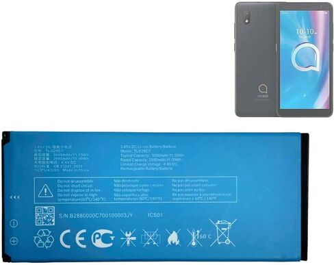 Pattaya TLi028C7 Battery Replacement for Alcate l per 1A 1B Year 2020 Phone 5002H Tracfon e A3 A509DL in Kuwait