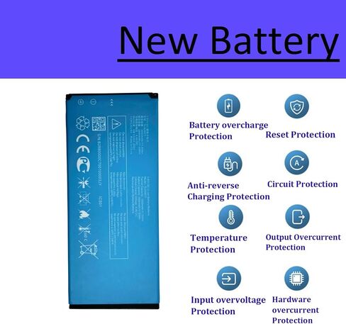 Pattaya TLi028C7 Battery Replacement for Alcate l per 1A 1B Year 2020 Phone 5002H Tracfon e A3 A509DL in Kuwait