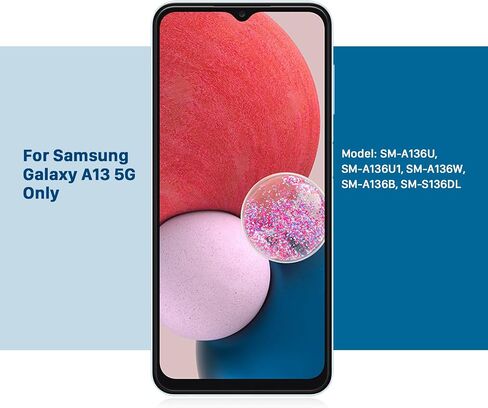 Galaxy A13 Battery,[5800mAh] 2026 New Upgraded EB-BA136ABY Replacement Battery for Samsung Galaxy A13 5G SM-A136U SM-A136U1 SM-A136W with Adhesive Tape Tool Repair Kit in Kuwait