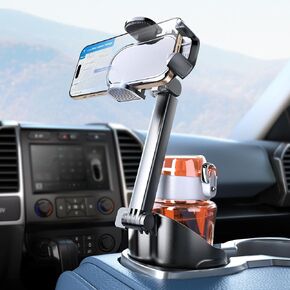 Cup Holder Phone Holder, Unobstructed Phone Mount for Your Car Cupholder in Kuwait