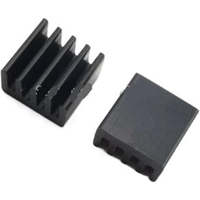 10pcs 8.8 * 8.8 * 5mm Computer Cooler Radiator Aluminum for Chip Cooling Pad 9x9x5mm in Kuwait