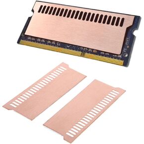 2pcs Pure Copper Memory Radiator Cooling Vest 0.5mm RAM Cooler Heatsink C26 in Kuwait
