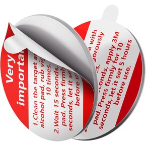 SYNCWIRE 3M VHB Adhesive Pads – 2 Pack 1.63'' Replacement Mounting Tape for Magnetic Car Phone Mounts, Strong Double-Sided Adhesive for Dashboard in Kuwait