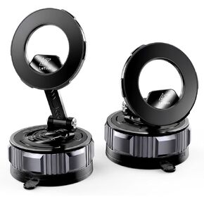LeTinn Car Mount for MagSafe with One-Hand Snap and 89Lbs Vacuum Suction in Kuwait