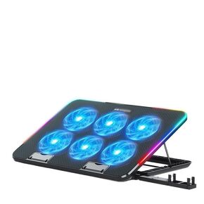E-Sports Colorful Atmosphere Lighting Fan Notebook Cooler in Saudi Arabia