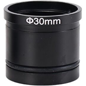 C-Mount Microscope Camera Adapter 30mm/30.5mm for CCD Digital Eyepiece, Metal Lens Interface Compatible with 23.2mm Biological Microscope(30mm) in Kuwait
