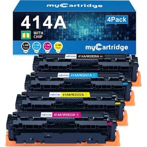414A Toner Cartridges 4 Pack for HP 414A 414X MFP M479fdw M454dw M479 M454 in Kuwait