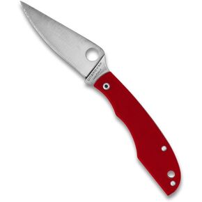 Spyderco Grasshopper Micro-Sized Slipjoint Knife with 2.3" 12c27 Steel Blade and G-10 Handle - EDC Knife for Men and Women, Perfect for Hunting, Tactical, Camping, Survival - PlainEdge - C138GRDP in Kuwait