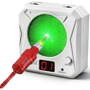 ZBULAR 3rd Dry Fire Training System,Portable Glass Fiber Digital Laser Target Compatible with Laser Strike System Most of Training Cartridges 9mm/22lr for Practive Type-C Charging, LED Display in Kuwait