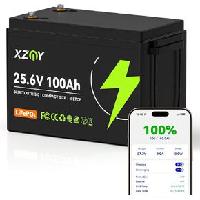 Compact 12V 18Ah LiFePO4 Battery, UL Certified, 230.4Wh, 20A BMS in Kuwait