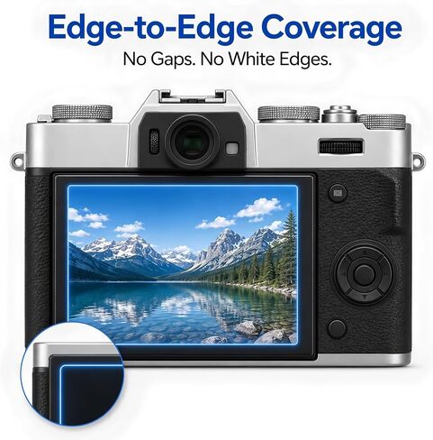 Model-Specific Custom Fit for Fujifilm X-T30 III X-T30III Fuji X-T30 Camera Screen Protector – 3-Pack, 9H Hardness Tempered Glass, Full-Screen Edge-to-Edge, Crystal Clear, Bubble-Free, Anti-Scratch in Saudi Arabia