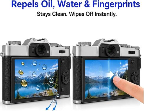 Model-Specific Custom Fit for Fujifilm X-T30 III X-T30III Fuji X-T30 Camera Screen Protector – 3-Pack, 9H Hardness Tempered Glass, Full-Screen Edge-to-Edge, Crystal Clear, Bubble-Free, Anti-Scratch in Saudi Arabia
