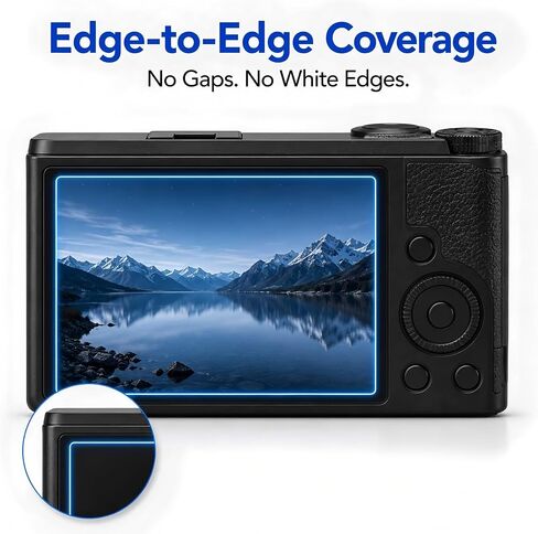 Model-Specific Custom Fit for Ricoh GR IV GRIV GR 4 GR4 Camera Screen Protector – 3-Pack, 0.3mm 9H Hardness Tempered Glass, Full-Screen Edge-to-Edge, Crystal Clear, Bubble-Free, Anti-Scratch in Saudi Arabia