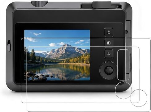 Model-Specific Custom Fit for Leica SOFORT 2 Camera Screen Protector – 2-Pack, 0.3mm 9H Hardness Tempered Glass, Full-Screen Edge-to-Edge, Crystal Clear, Bubble-Free, Anti-Scratch in Saudi Arabia