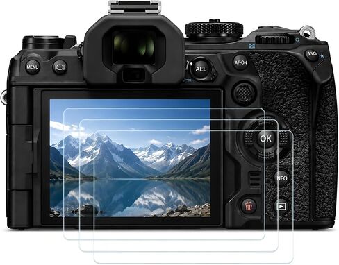 Model-Specific Custom Fit for Olympus OM-1 OM-1 Mark II Digital Camera Soft Screen Protector, 3 Pack High Definition Soft PET Film for OM1 OM1-2 Ultra-clear, Full-Screen Edge-to-Edge,Bubble-Free in Saudi Arabia