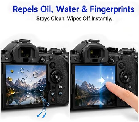 Model-Specific Custom Fit for Olympus OM-1 OM-1 Mark II Digital Camera Soft Screen Protector, 3 Pack High Definition Soft PET Film for OM1 OM1-2 Ultra-clear, Full-Screen Edge-to-Edge,Bubble-Free in Saudi Arabia