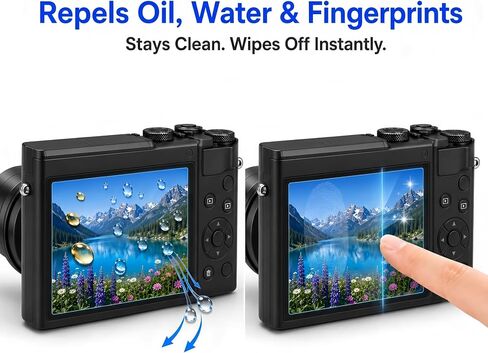 Model-Specific Custom Fit for Panasonic Lumix DC-ZS99 Camera Screen Protector – 3-Pack, 0.3mm 9H Hardness for Panasonic Lumix LX100 / LX100 II Tempered Glass, Edge-to-Edge, Bubble-Free, Anti-Scratch in Kuwait
