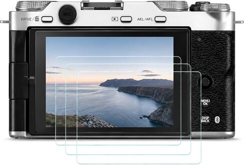 Model-Specific Custom Fit for Fujifilm X-M5/Fuji XM5 Camera Screen Protector – 3-Pack, 0.3mm 9H Hardness Tempered Glass, Full-Screen Edge-to-Edge, Crystal Clear, Bubble-Free, Anti-Scratch in Saudi Arabia