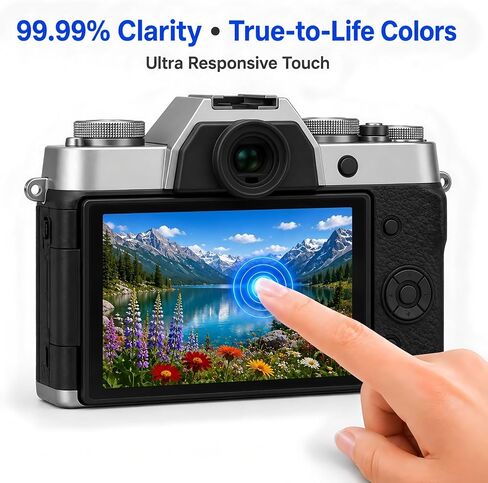 Model-Specific Custom Fit for Fujifilm X-T50 Fuji XT50 Camera Screen Protector – 3-Pack, 0.3mm 9H Hardness Tempered Glass, Full-Screen Edge-to-Edge, Crystal Clear, Bubble-Free, Anti-Scratch in Saudi Arabia