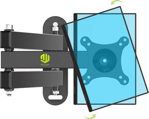 Nuyoah Wall Mount for Echo Show 15, Full Motion TV Mount for 13-32 Inch TVs in Kuwait