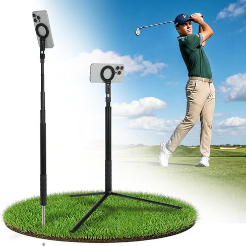 Golf Tripod for Swing Recording & Analysis, 59" Extra-Height in Kuwait