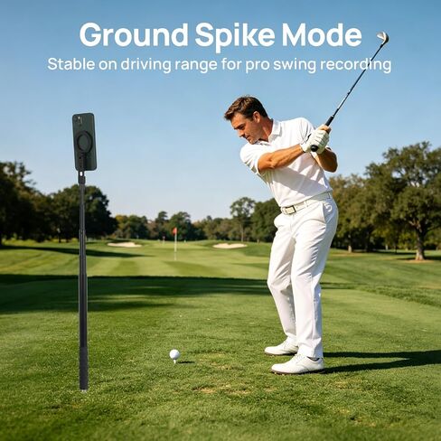 Golf Tripod for Swing Recording & Analysis, 59" Extra-Height in Kuwait