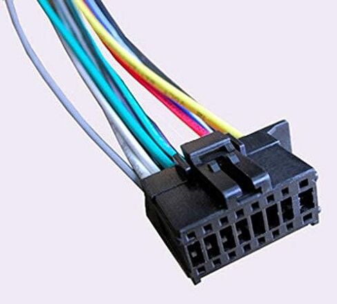 Wiring Harness fits Pioneer DEH-X2800UI, DXT-2569UI, FH-X51BT, MVH-S21BT in Kuwait