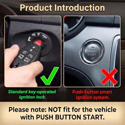 DIY Keyless Entry Remote Car Key Fob Replacement Fits for Dodge Grand Caravan 2008-2019, for Chrysler Town & Country 2008-2016， with Interchangeable 5 & 7-Button Keypads, FCC ID: IYZ-C01C / M3N5WY783X in Kuwait