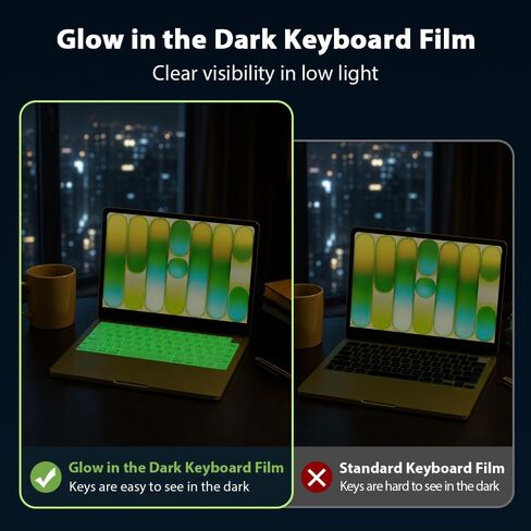 Keyboard Cover for MacBook Neo, Glow in the Dark Keyboard Cover in Kuwait