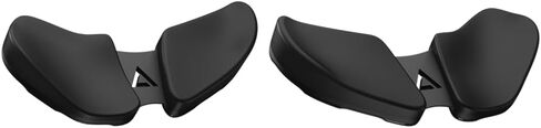 DELTAHUB Carpio 2.0 - Left & Right Handed Ergonomic Wrist Rest for Mouse and Keyboard, Carpal Tunnel Support, Pain Relief, Anti-Fatigue, Easy Glide, Office Computer, Laptop, Gaming - Small, Black in Kuwait