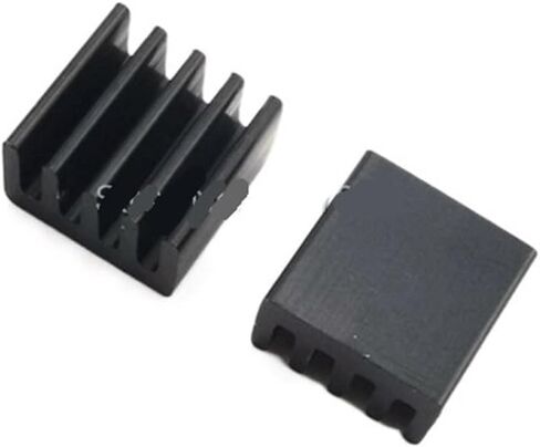 10pcs 8.8 * 8.8 * 5mm Computer Cooler Radiator Aluminum for Chip Cooling Pad 9x9x5mm in Kuwait