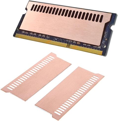2pcs Pure Copper Memory Radiator Cooling Vest 0.5mm RAM Cooler Heatsink C26 in Kuwait