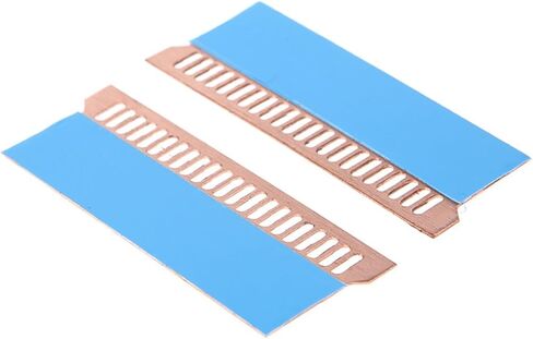 2pcs Pure Copper Memory Radiator Cooling Vest 0.5mm RAM Cooler Heatsink C26 in Kuwait