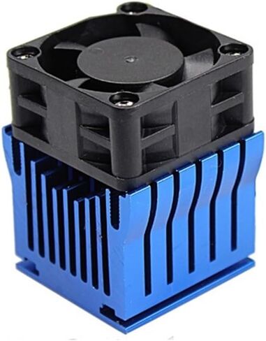 1pcs DIY Aluminum North Bridge Radiator Blue with 4cm 40mm 4010 4020 Fan for PC Computer Case Cooling in Kuwait
