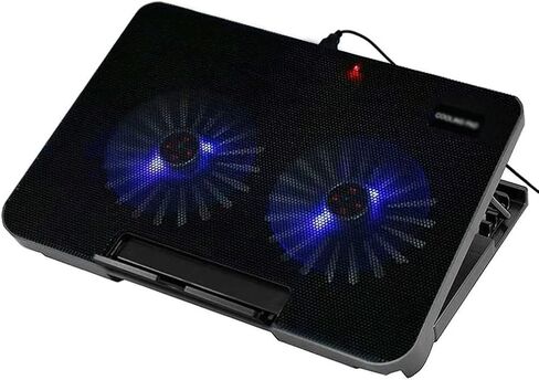 Adjustable Cooling Laptop Radiator Cooler Stand Height Holds Up to 17 in Kuwait