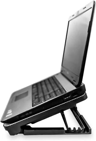 Adjustable Cooling Laptop Radiator Cooler Stand Height Holds Up to 17 in Kuwait