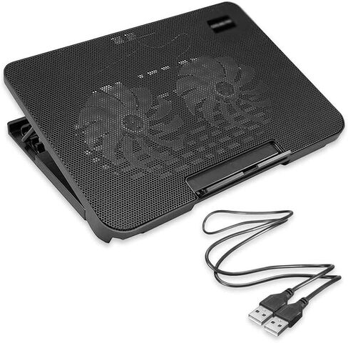 Adjustable Cooling Laptop Radiator Cooler Stand Height Holds Up to 17 in Kuwait