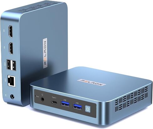 PELADN Mini PC, N95(up to 3.4GHz),16GB DDR4/512GB SSD Mini Desktop Computer in Saudi Arabia