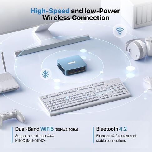 PELADN Mini PC, N95(up to 3.4GHz),16GB DDR4/512GB SSD Mini Desktop Computer in Saudi Arabia