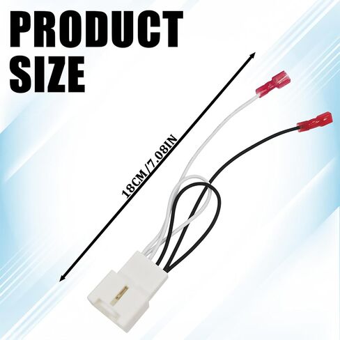 4PCS 72-5602 Car Door Speaker Adapter Wiring Harness, Audio Wire Cable Connector Plug, Compatible with Ford Focus F-150 F-250 EcoSport Explorer Escape & Mazda 3 CX-3 CX-5 CX-9 Speaker in Kuwait