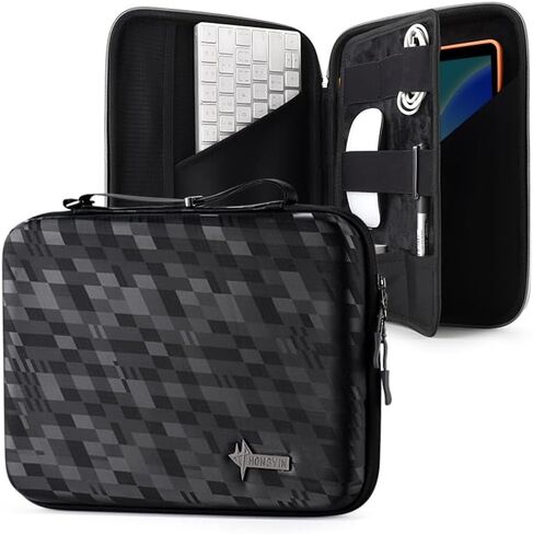 Portfolio Case for 2026 11 Inch iPad Air M4, M3&M2, Pro M5, iPad (A16) Carrying Storage Sleeve Bag with Accessories Compartment Camouflage Color in Saudi Arabia