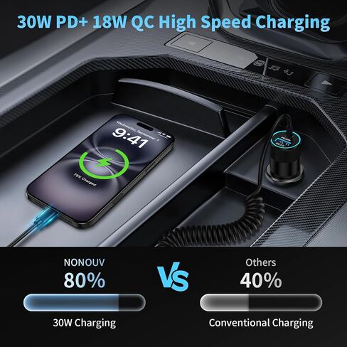 USB C Android Car Charger Fast Charging Compatible with Motorola Razr Ultra in Saudi Arabia