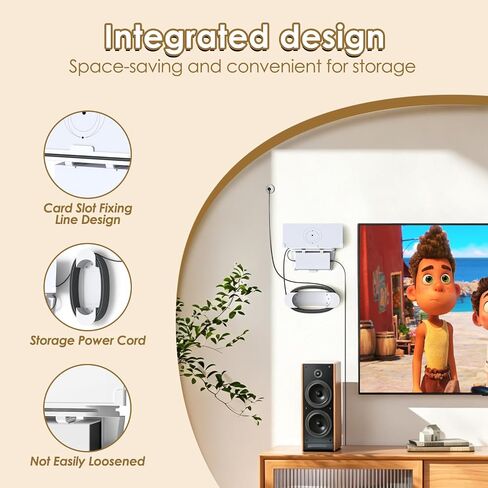 Wall Mount for Starlink Gen 3 Router, Sturdy Bracket with Cable Organizer in Saudi Arabia