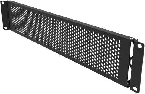 1U Hinged Perforated Blank Panel Metal for 19" Rack Mount in Kuwait